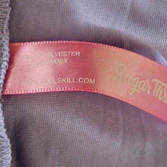 Sugar Thrillz Purple Tank Size Large New with Tag - Picture 4 of 4